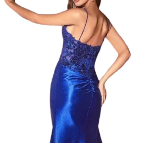 Ladivine CDS439 Prom Dress Amethyst size 8 - Picture 2 of 6